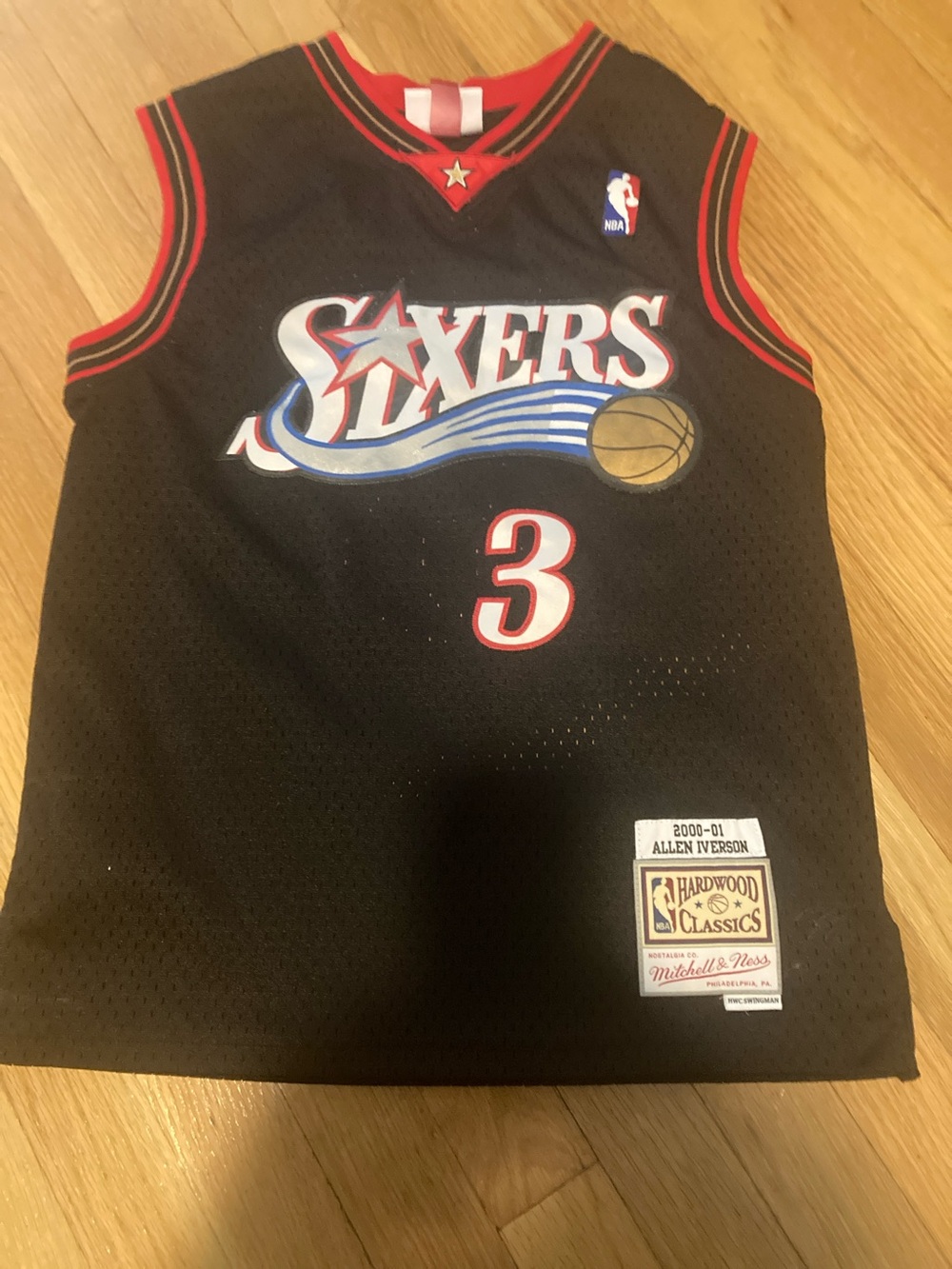 Sixers jersey Allen Iverson